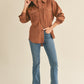 Light Weight Oversized Corduroy Shirt