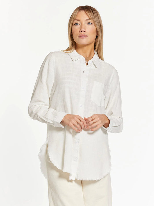 Thread&Supply Linen Blend Button Down