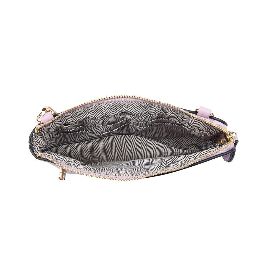 Lock Wristlet or Crossbody Clutch